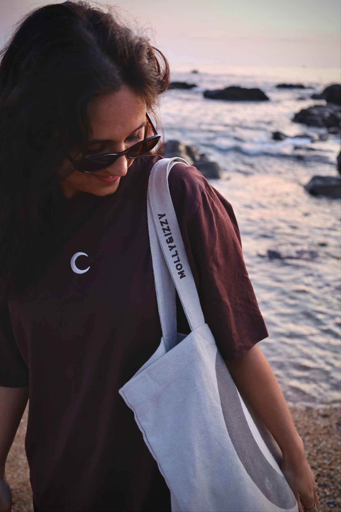 Brown Moon Tee