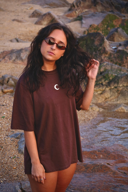 Brown Moon Tee