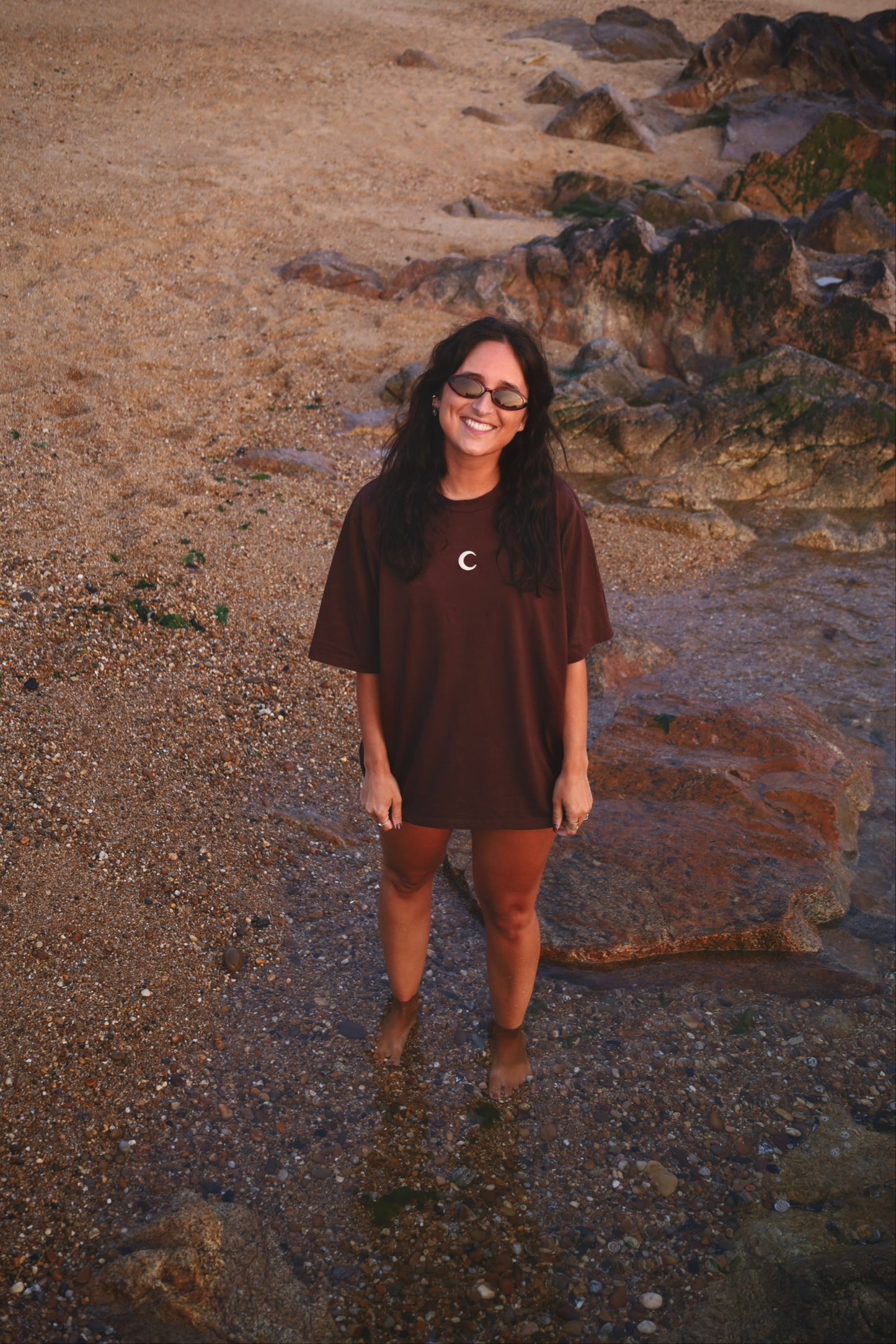 Brown Moon Tee