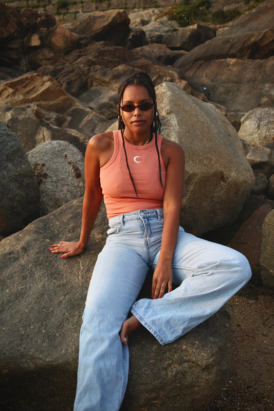 Coral Salty Top