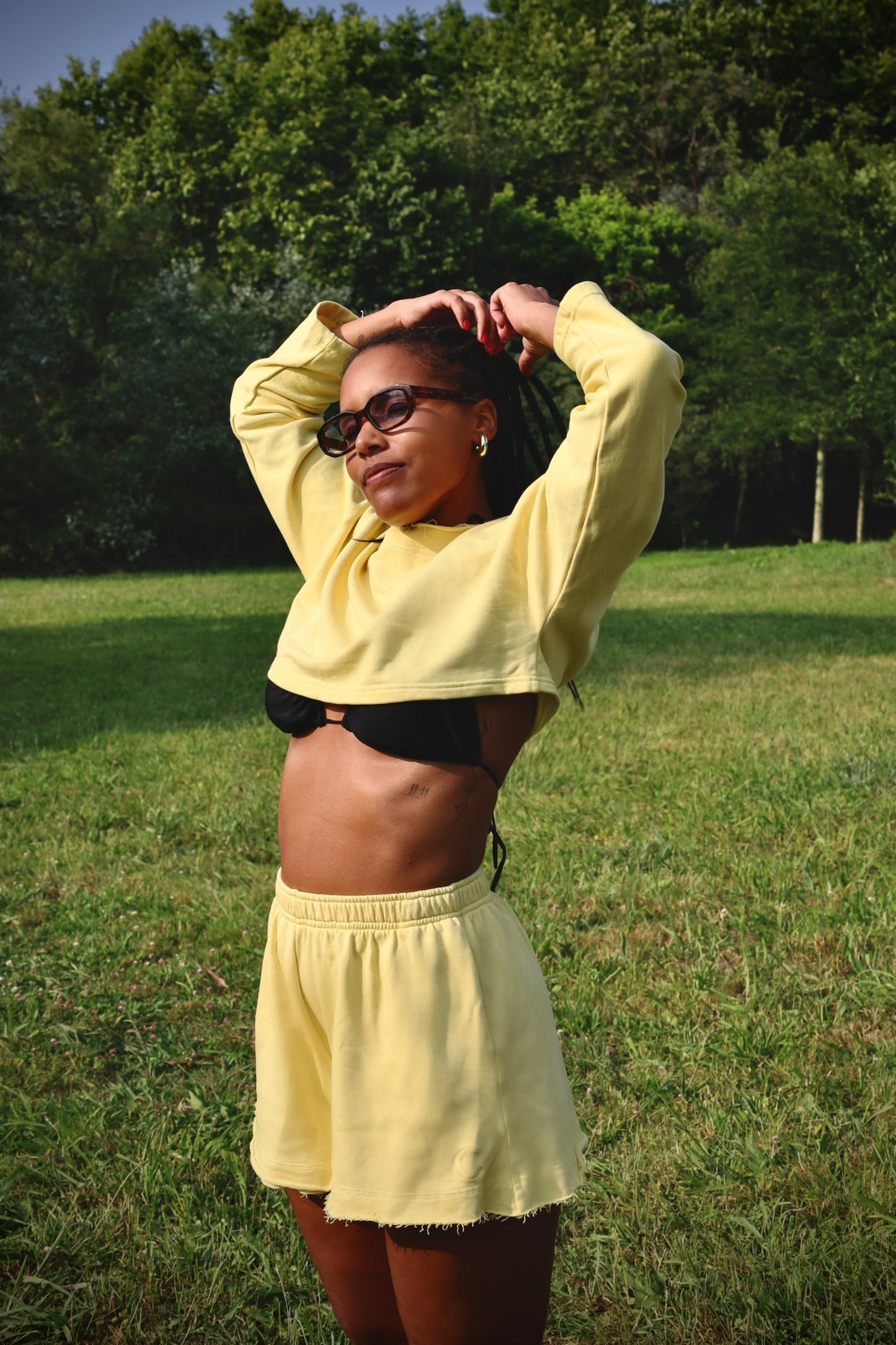 Yellow Daydream Shorts