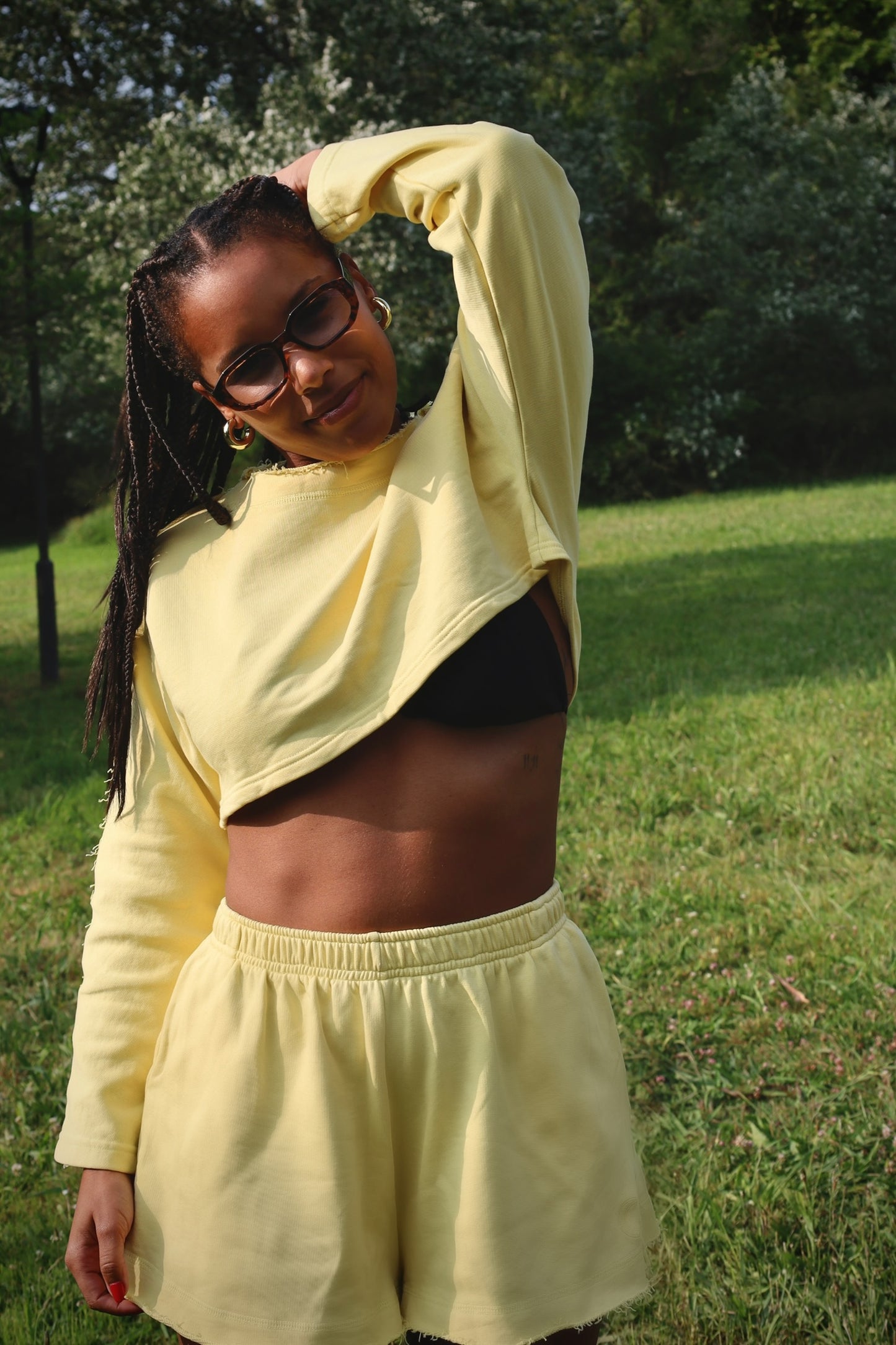 Yellow Daydream Shorts
