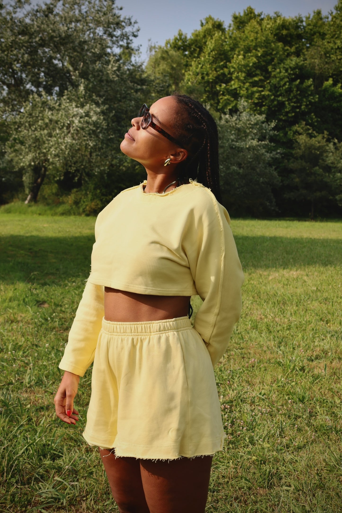 Yellow Daydream Shorts